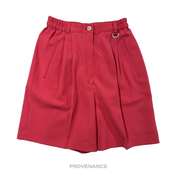 Balenciaga Sports Pleated Skirt - Raspberry M