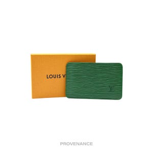 Cartera con tarjetero Louis Vuitton - Piel Epi de Borneo