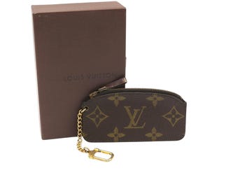 Louis Vuitton Ellipse Key Pouch Cles - Monogram Dark