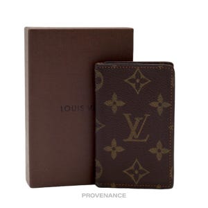Cartera organizadora de bolsillo Louis Vuitton - Monograma "f" pequeña