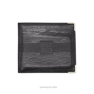Cartera plegable Givenchy - Piel negra
