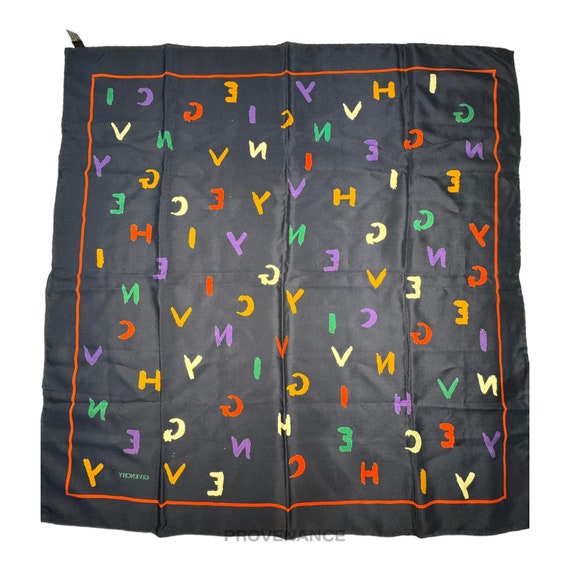 Givenchy Rainbow Alphabet Letter Scarf - 50cm. - image 3