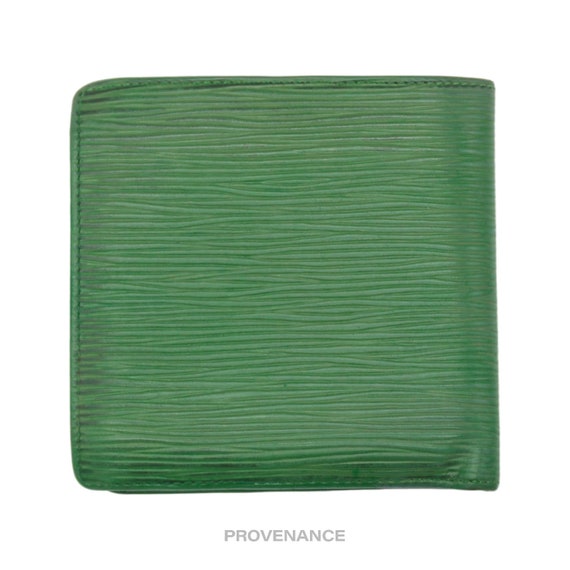 Louis Vuitton Marco Wallet - Borneo Green Epi Lea… - image 2