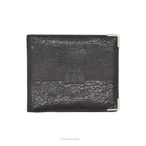 Cartera plegable Givenchy ID - Piel negra