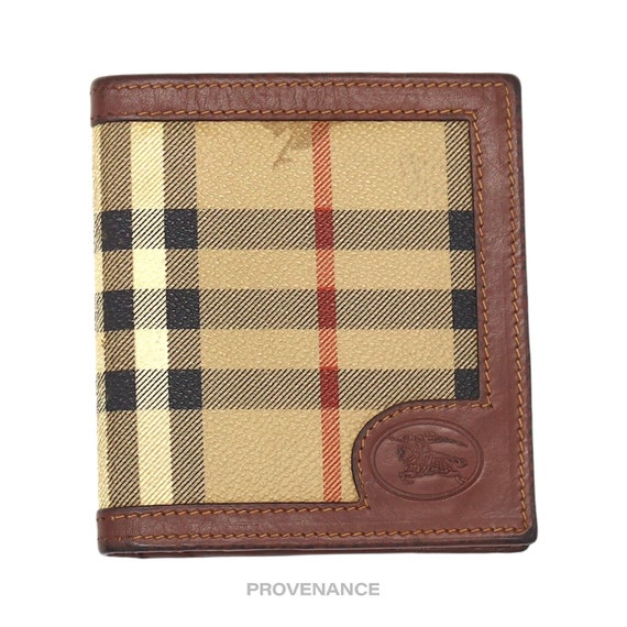 Burberry Bifold Wallet - Nova Check Brown - image 1