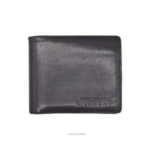 Cartera plegable Givenchy Gentleman de piel negra