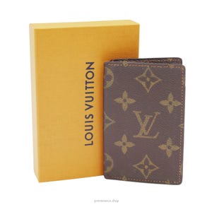 Cartera organizadora de bolsillo Louis Vuitton con monograma