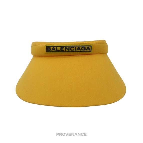 Balenciaga Logo Visor - Yellow