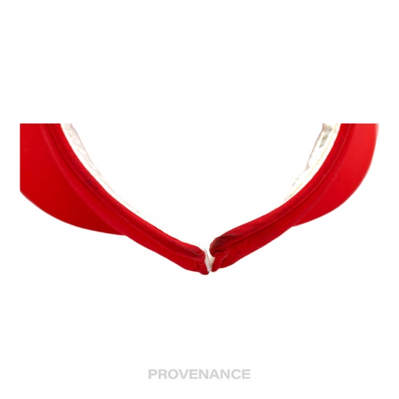 Balenciaga Logo Visor - Red - image 8