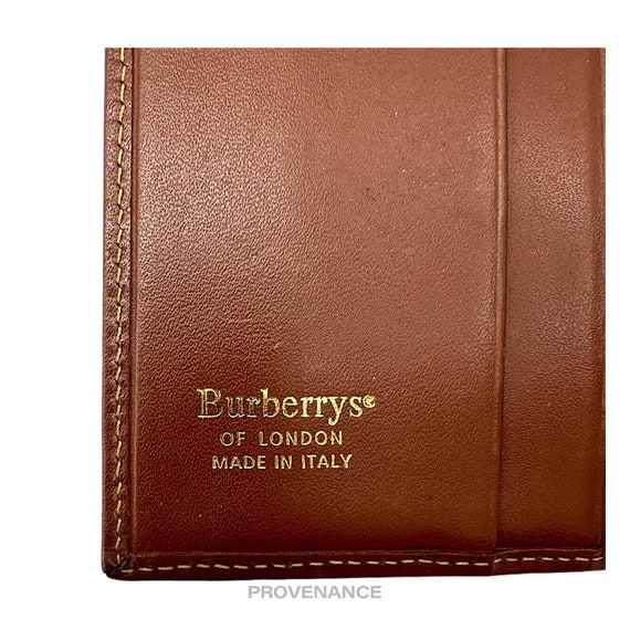 Burberry Bifold ID Card Wallet - Nova Check Brown - image 5