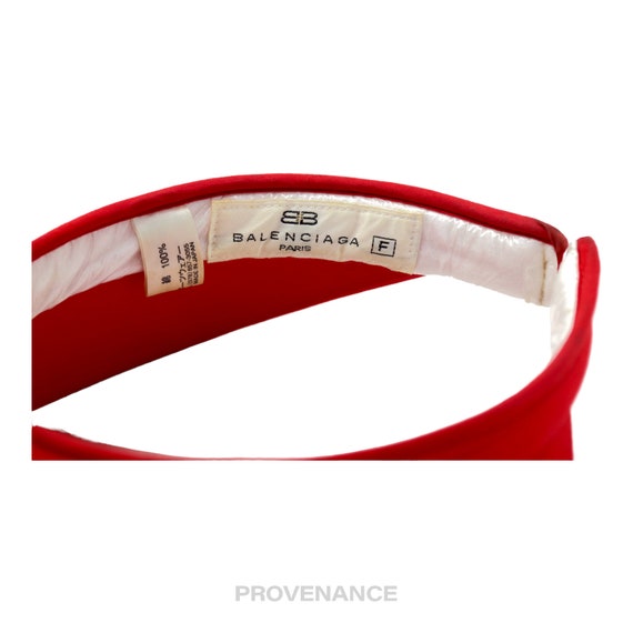 Balenciaga Logo Visor - Red - image 3