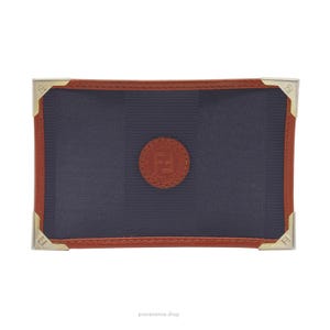 Cartera con tarjetero Fendi - Pequin azul marino