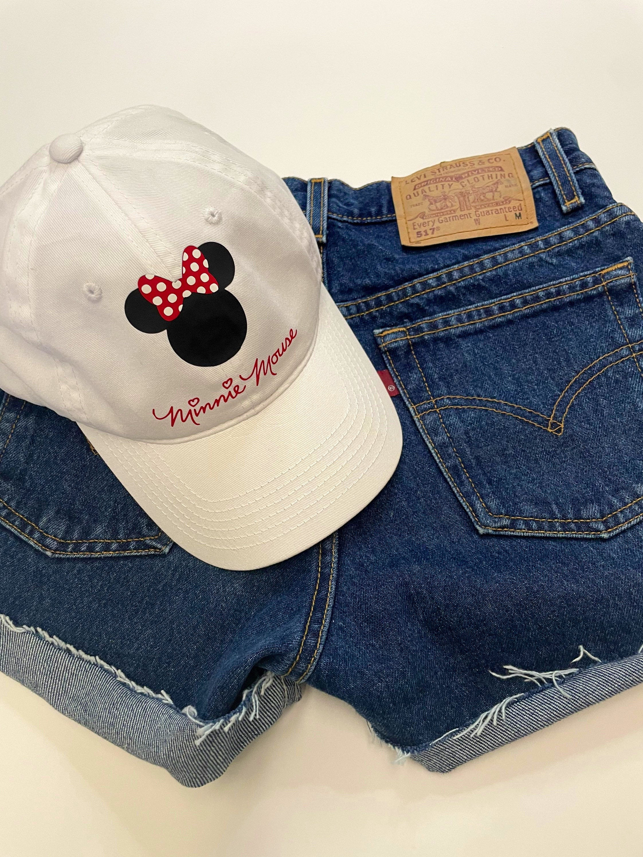 Minnie Mouse White Hat | Etsy Canada