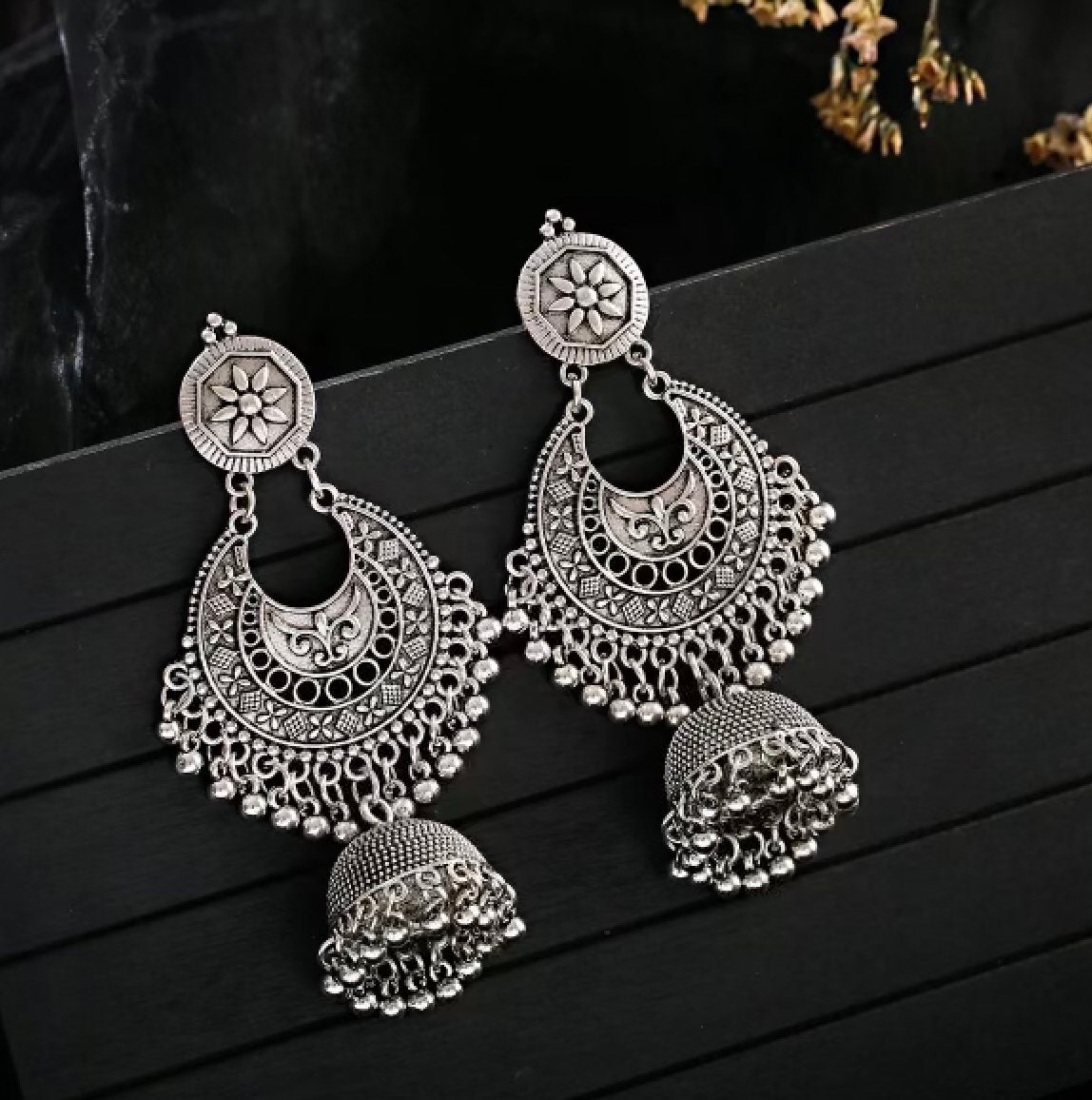 The Lura Silver Earrings - buy latest Diamond Earrings designs online at  best price — KO Jewellery