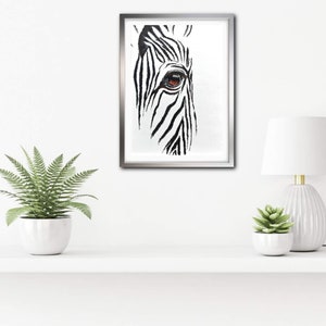 Raum dekorästhetisch Zebra. | Etsy
