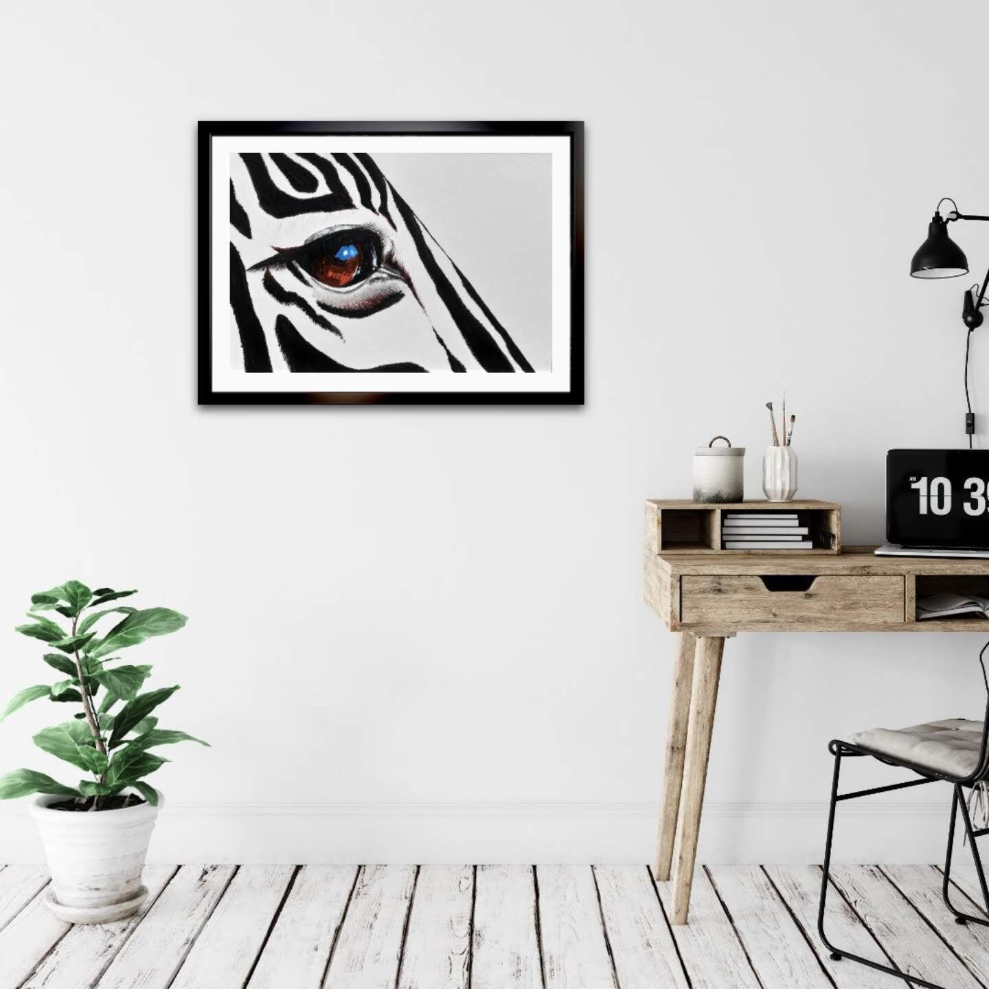 Zebra für Dein Schlafzimmer Dekor. Digitaldruck. Сommercial | Etsy