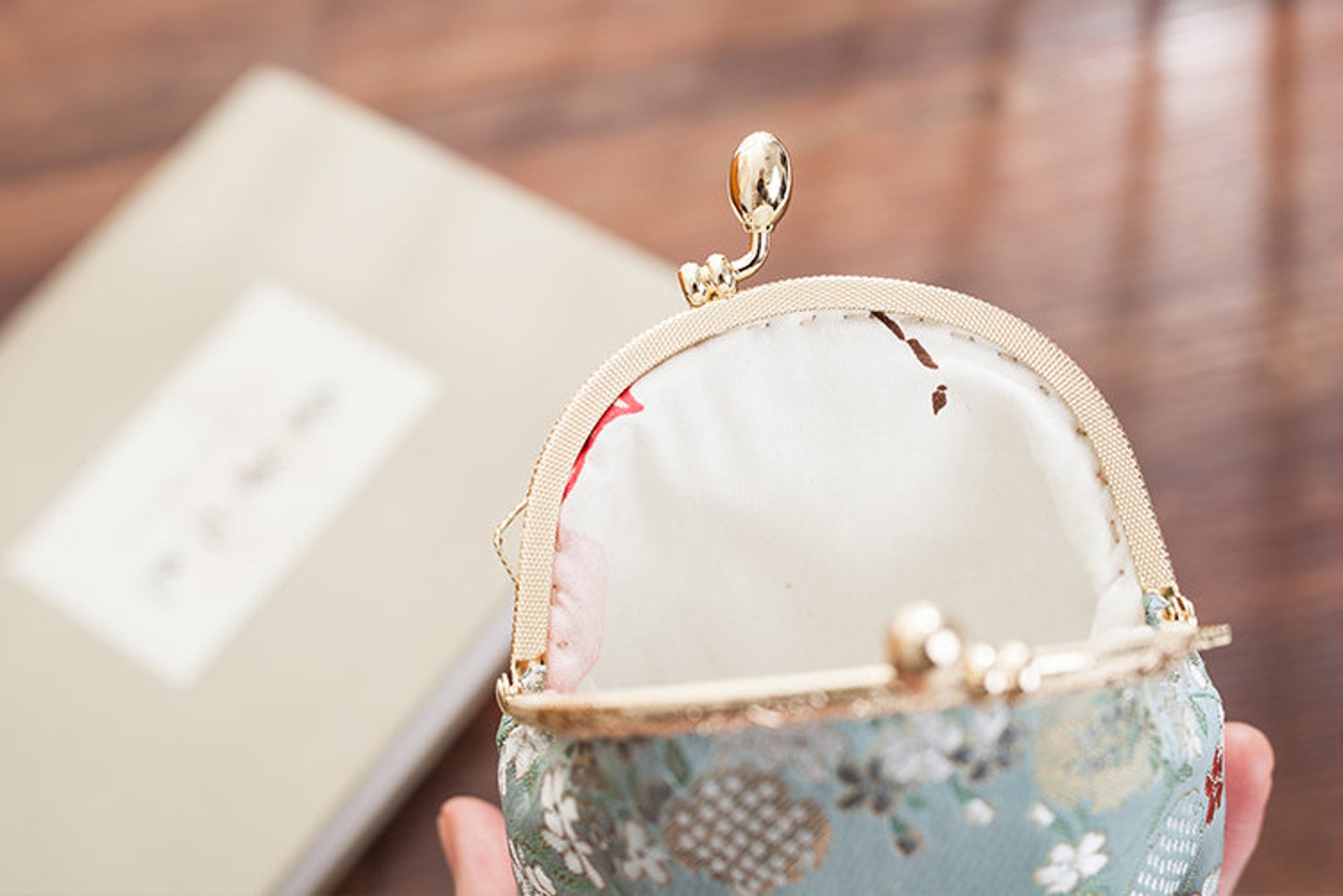 Original design handmade double clasp coin purse Etsy