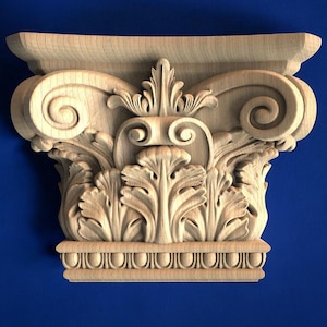 Antique wood capital - Etsy 日本