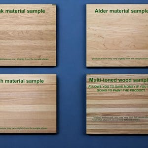 Remate cuadrado para poste de escalera: remate clásico de madera para barandillas o postes de cama, remate de madera sin pintar, cubierta decorativa para poste. imagen 6