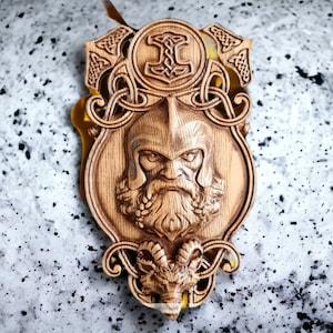 Thor statue, Viking decor