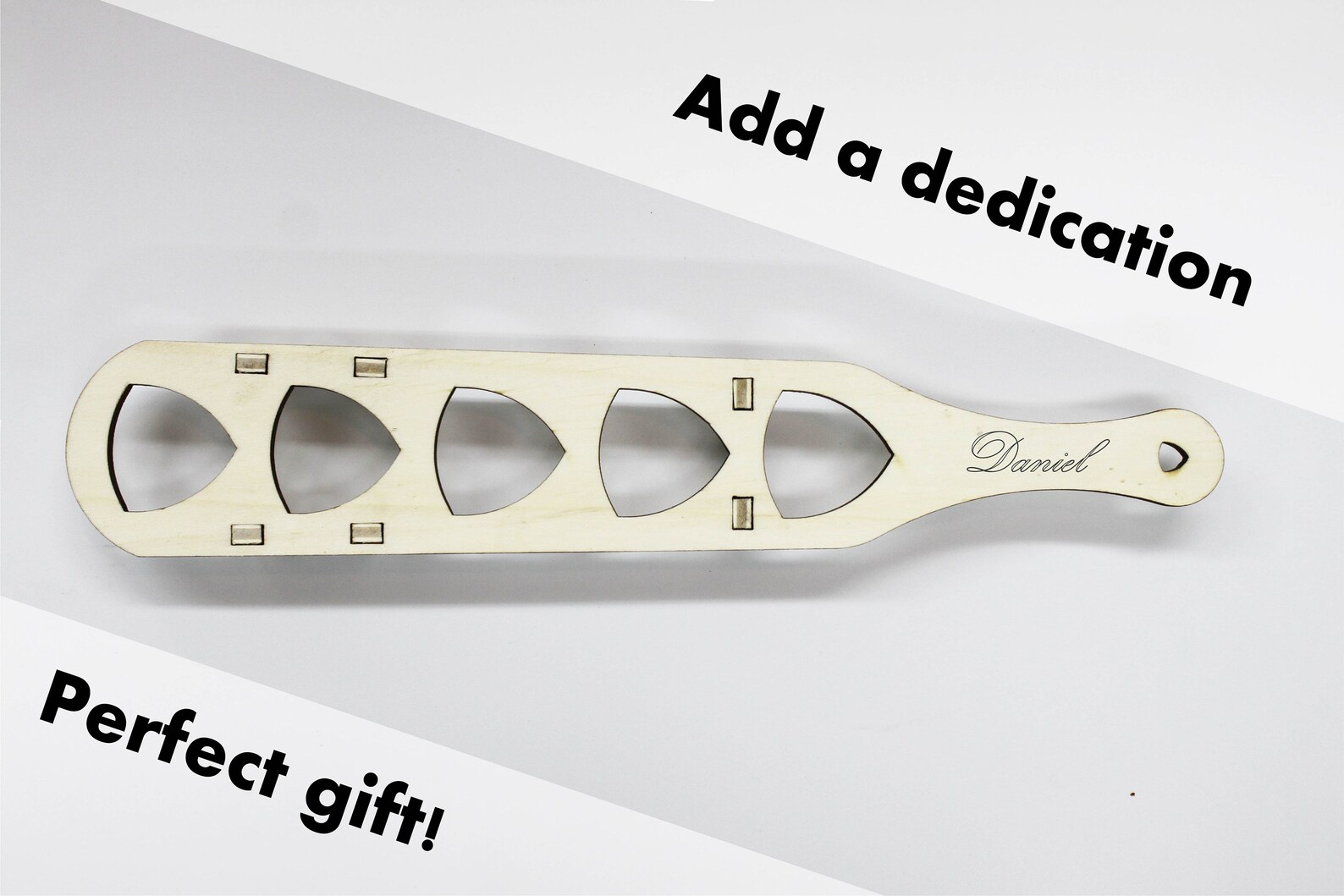 Wooden Shot Glass Holder Laser Cut Light Wood Chaser Tray Etsy