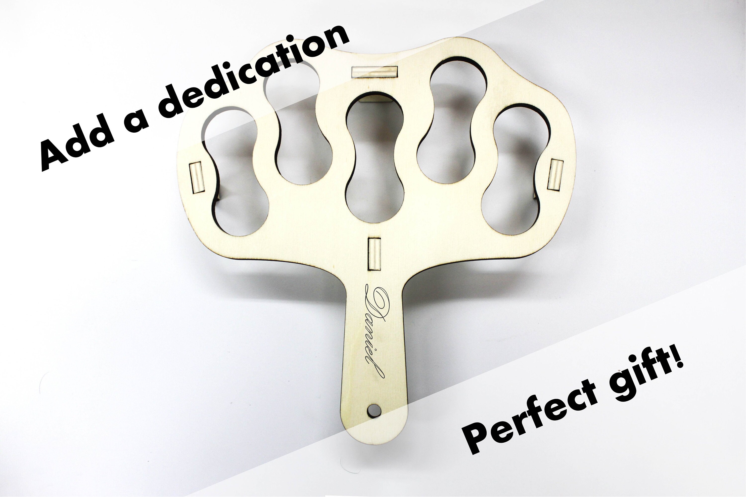 Wooden Shot Glass Holder Laser Cut Light Wood Chaser Tray Etsy