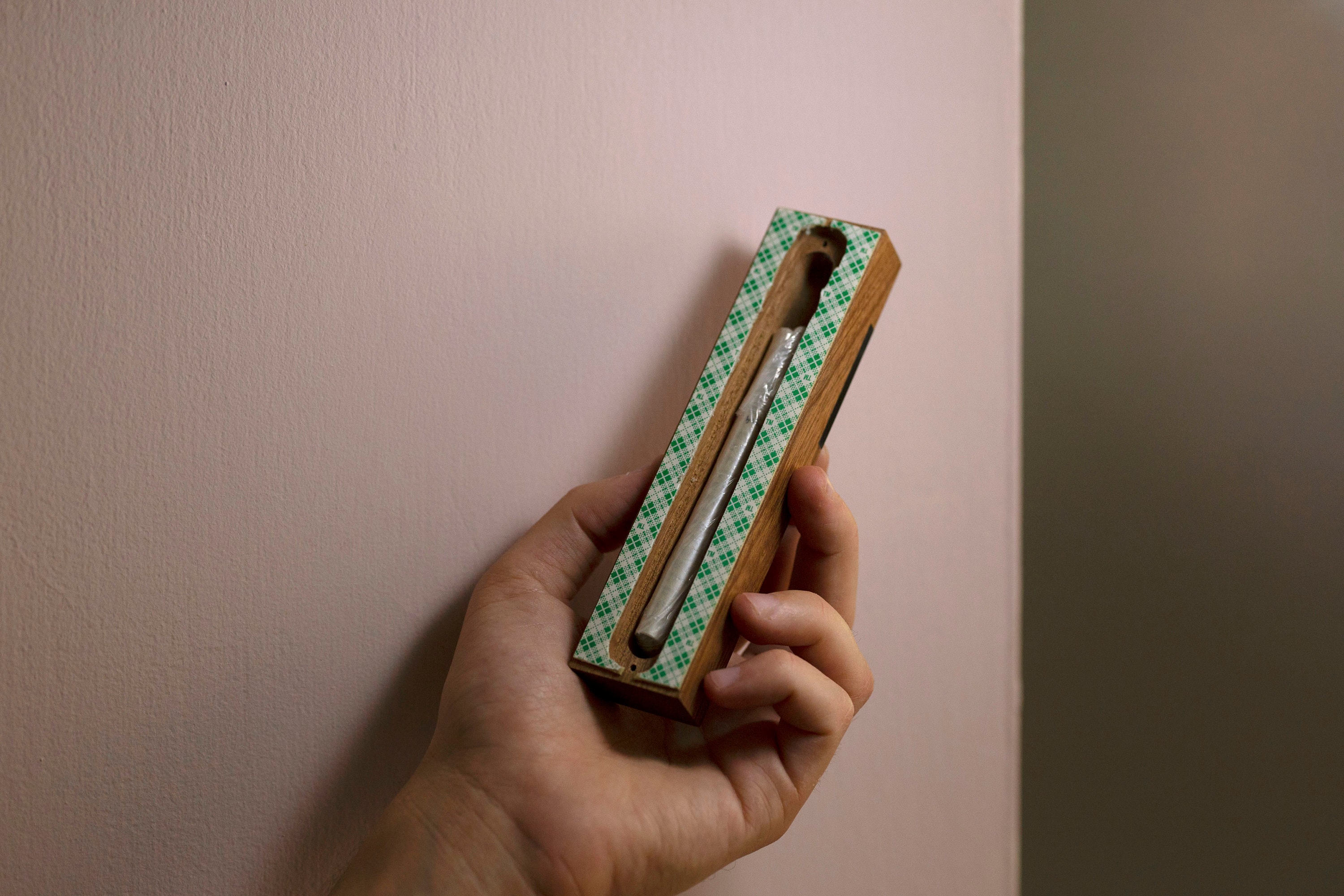 Big Wooden Mezuzah case Modern Mezuzah Design Handmade Etsy