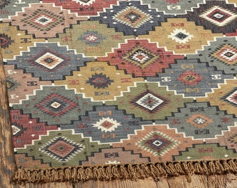 Handmade KILIM Rug, Multicolor; Jute Rug wool rug Kilim Dhurrie; traditional , Custom Runner,2.5x22,2.5x26,2.5x30 Feet.runner