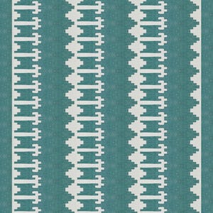 Tapis kilim en coton vert : tissé à la main à plat, décor bohème réversible