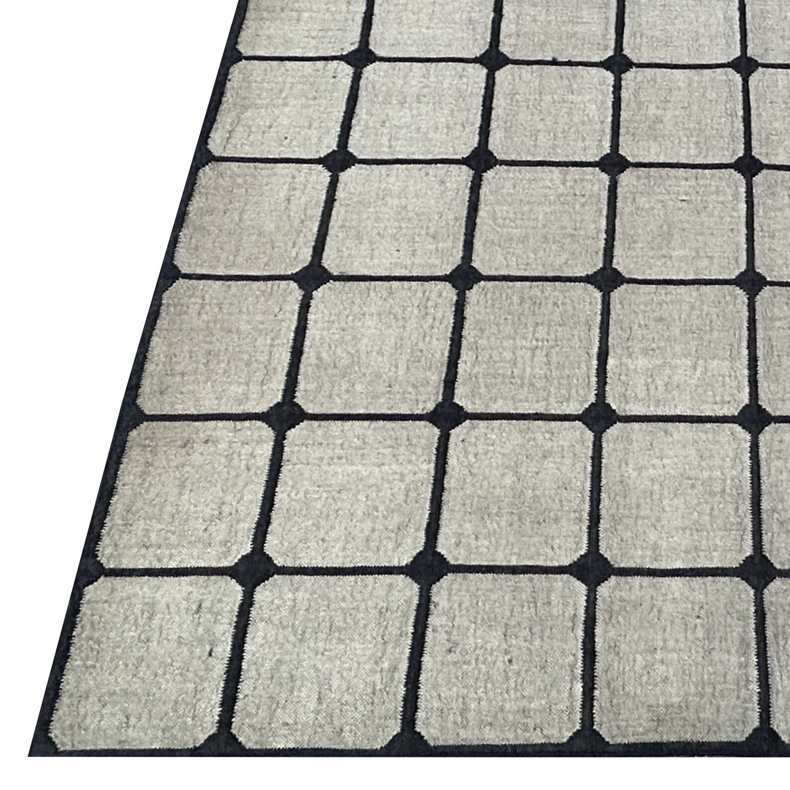 Large Handmade Wool and Jute Kilim Dhurrie, Wool Large Area Rug, Jute