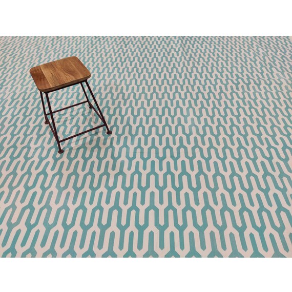 ハンドメイドコットンダリーラグ：モダンな幾何学模様のキリム、環境に