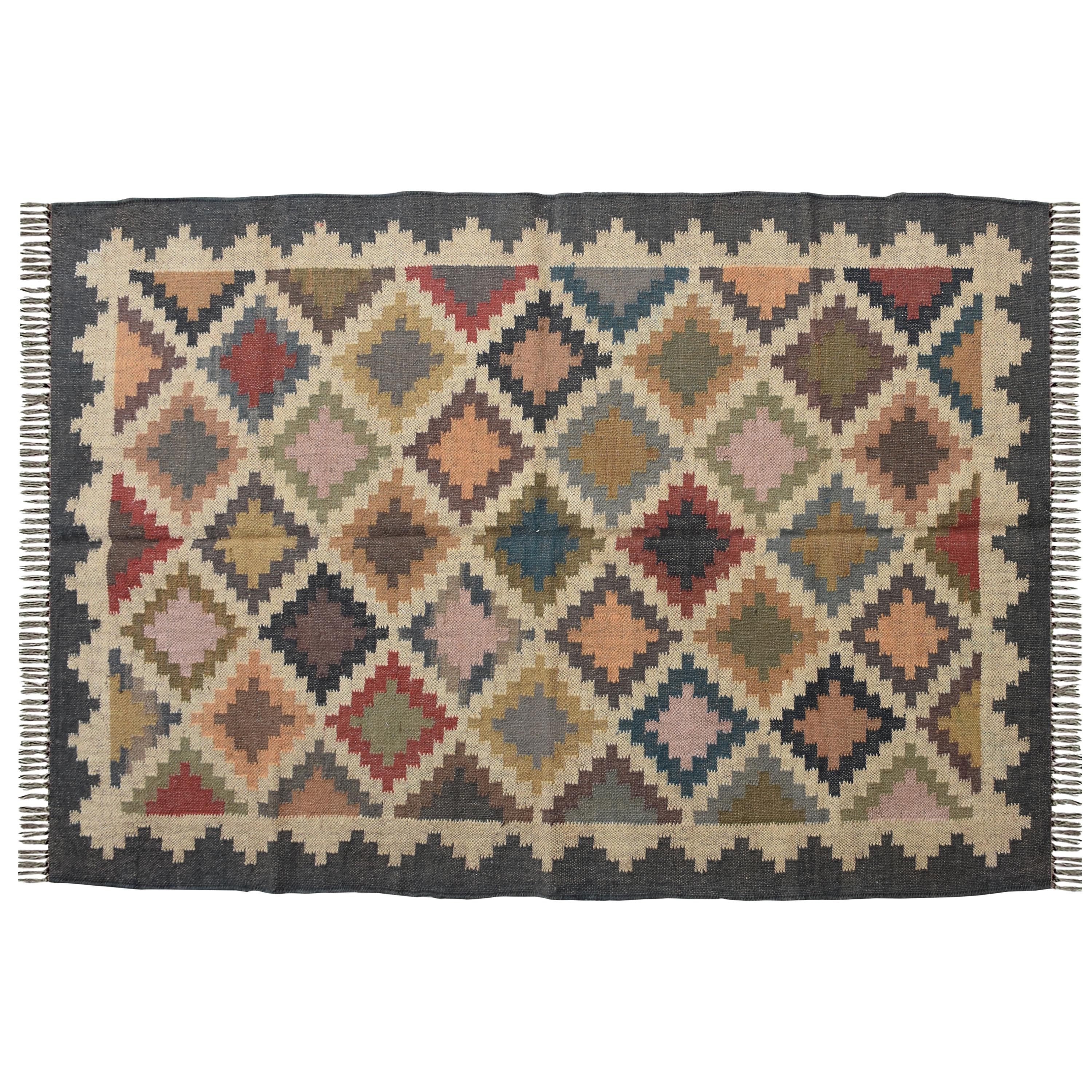 ACTUS KILIM DHURRIEラグ （140×200cm） Kilim Rugs – Dhurrie World