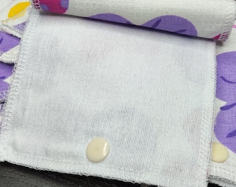 Organic Cotton Reusable Wash Cloths - Set of 10
