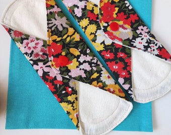Reusable Cloth Period Pad: Cotton, Waterproof PUL - 7 inch