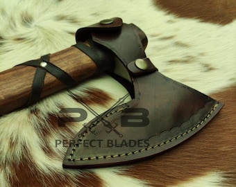 Hunting Hatchet, Viking Axe, Viking Hatchet, Viking Bearded Axe, Battle Axe, Hand Forged Axe, Anniversary Gift, Antique Gift, Christmas Gift