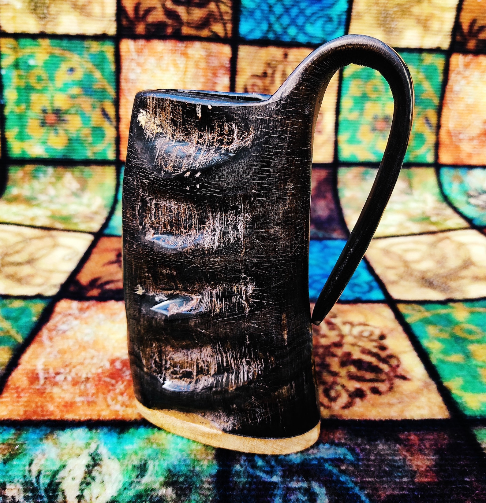 Handcrafted Horn Mugs Viking Drinking Horn Mugs for Adult Etsy