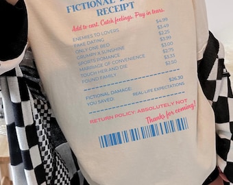 Maglietta Romance Tropes Guest Check Bookish Things Enemies To Lovers Romance Book Merch Regalo per gli amanti dei libri Romantasy Merch Dark Romance