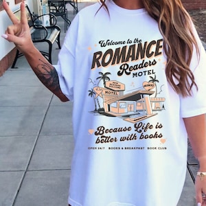 Comfort Colors Romance Reader Shirt Romance Book Merch Bookish Merch Booktok Merch Smut Shirt Booklover Shirt Enemies To Lovers Shirt