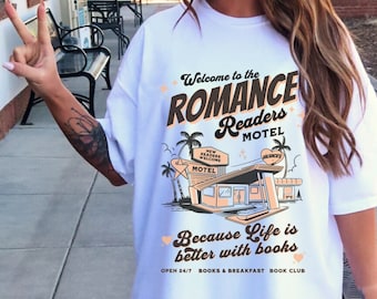 Comfort Colors Romance Reader Shirt Romance Book Merch Bookish Merch Booktok Merch Smut Shirt Booklover Shirt Enemies To Lovers Shirt