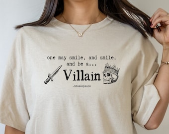 Shakespeare Shirt Poet Shirt Dark Academia Shirt Bookish Shirt Goth Shirt Shakespeare T Shirt Literature Shirt Gothic Clothes Indie T Shirt