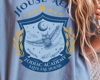 Zodiac Academy LICENSED Zodiac Academy Merch Solaria House Aer Seth Darcy Vega Tory Vega Romantasy Booktok Dark Romance Zodiac Academy Gifts