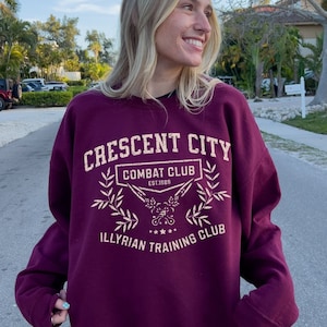 llyrian Sweatshirt Crescent City Merch LICENSED Sarah J Maas Merch ISJM Universe Sarah J Maas Gifts Bookstagram Hunt Athalar Ruhn Danaan