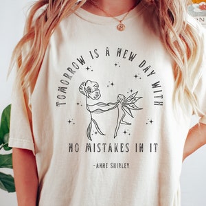 Comfort Colors Anne Of Green Gables Bookish Shirt Cottagecore Shirt Light Academia Shirt Anne Shirley Gilbert Blythe Cottage Core Sweater