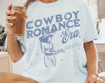 Livre d'amour de cow-girl livres Merch Livre d'amour de cow-boy T-shirt western de but lucratif, club de lecture romantique de cow-boy Booktok Romantasy Enemies to Lovers