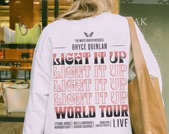 Bryce Quinlan Light It Up Crescent City Merch Sarah J Maas Merch Hunt Athalar Ruhn Danaan Crescent City SJM Merch Bookish Merch Bookstagram
