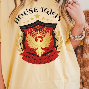 Zodiac Academy LICENSED Zodiac Academy Merch Solaria House Ignis Sofia Milton Tory Vega Romantasy Booktok Dark Romance Bookish Things Orion