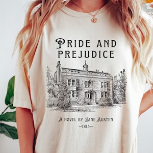 Jane Austen Shirt Pride And Prejudice Pemberley Sweatshirt Bookish Shirt Jane Austen Tshirt Light Academia Shirt Mr Darcy Austen Tshirt