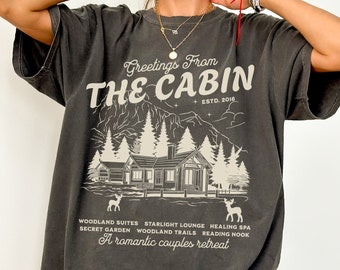 The Cabin Acotar Shirt LICENSED Sarah J Maas Merch Crescent City Merch Rhysand Feyre Romantasy Book Swag Acotar Merchandise Acomaf SJM Merch