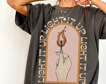 Camiseta Light It Up de Bryce Quinlan Crescent City, Mercancía de Ruhn Danaan Sarah J Maas, Mercancía de Crescent City, Mercancía de Hunt Athalar Bookish, Mercancía de Acotar