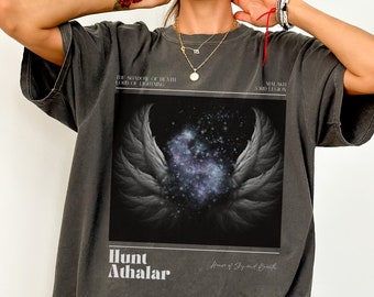 Hunt Athalar Crescent City Shirt LICENSED Sarah J Maas Merch Bookish Merch Crescent City Merch SJM Merch Throne Of Glass Acotar Merch